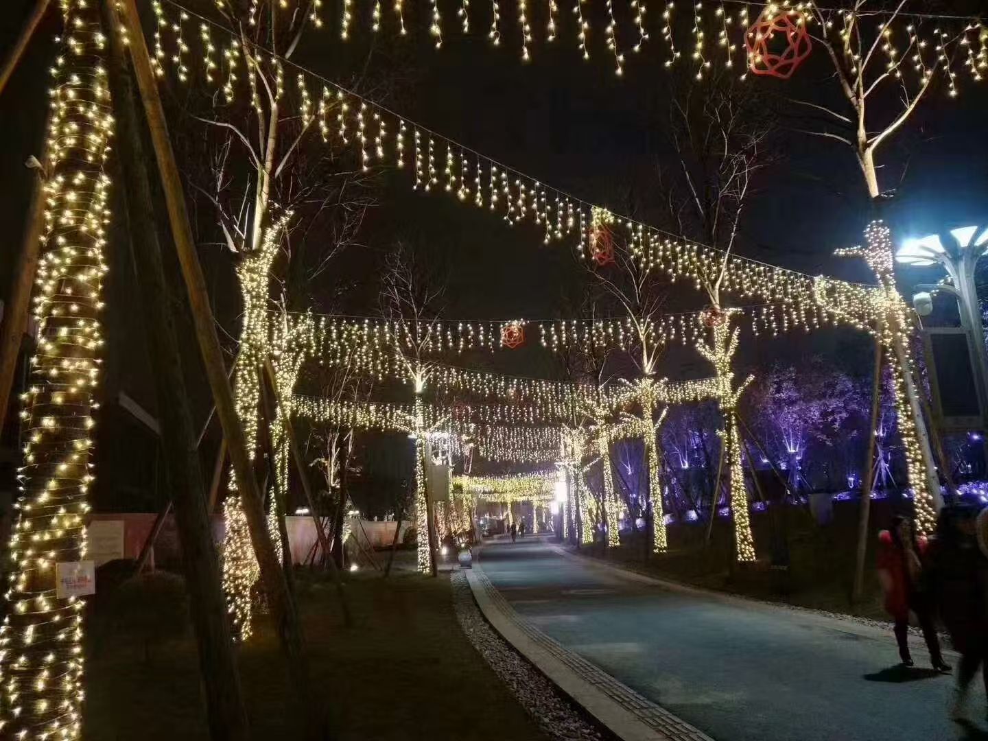 网灯 冰条灯